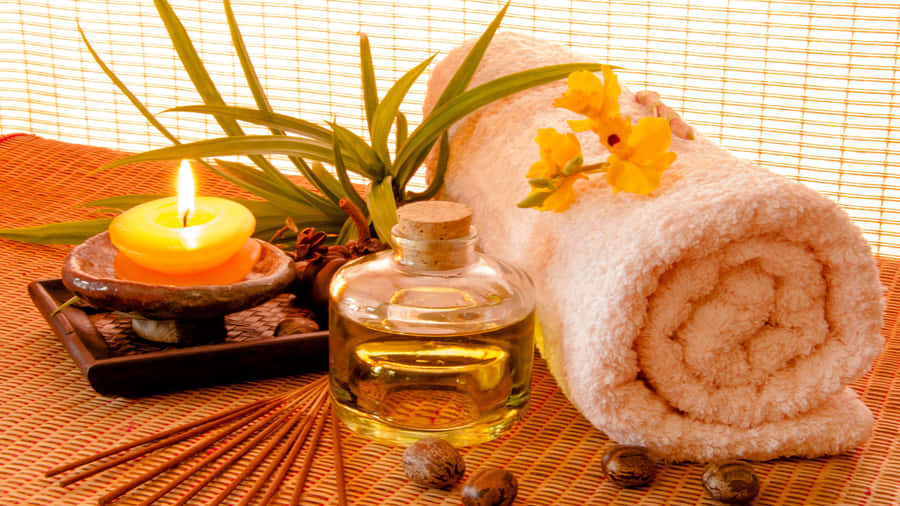 Enjoy The Relaxing Benefits Of A Spa Treatment Today Wallpaper