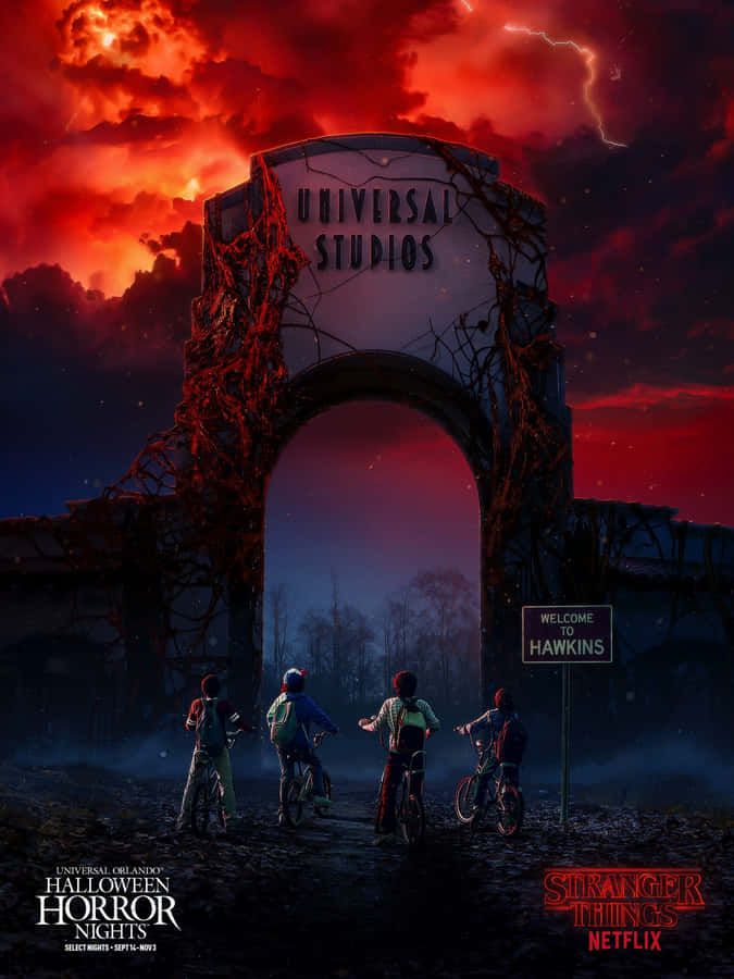 Enjoy The Ride - Go Everywhere With The Stranger Things Bike Wallpaper