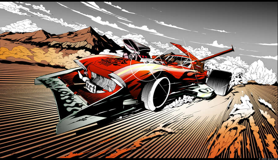 Enjoy The Smooth Drive Of Redline Wallpaper