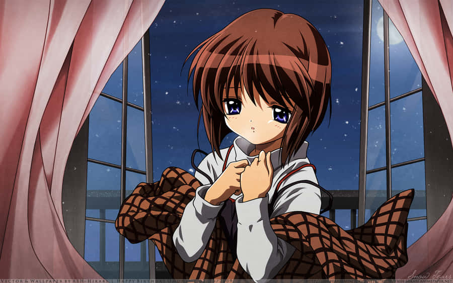 Enjoy The Tranquility Of Kanon's Lush Nature Wallpaper