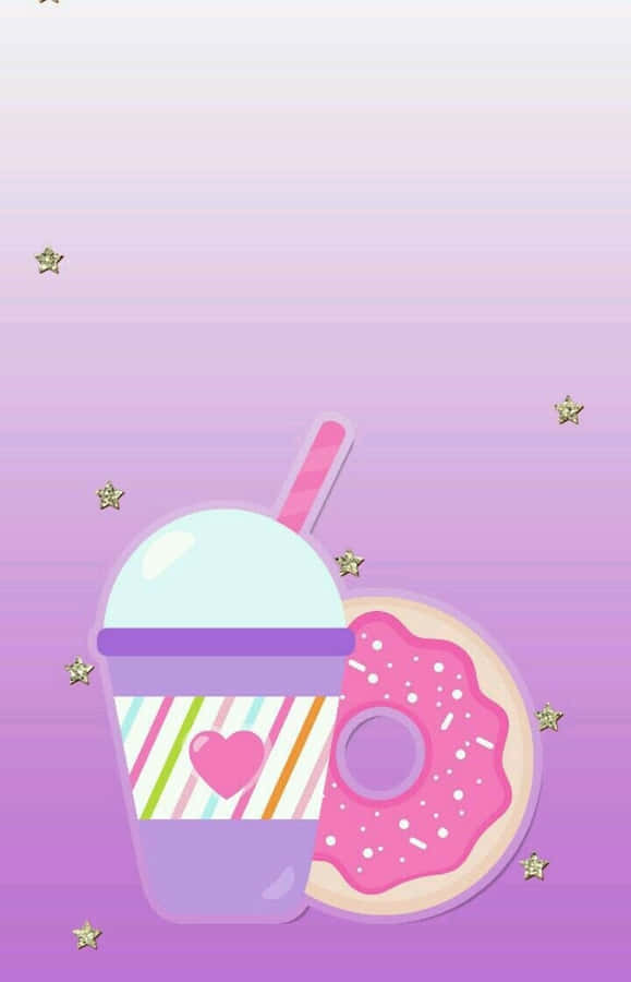 Enjoy The Whimsical Pastel-colored World Of Awesomeness. Wallpaper