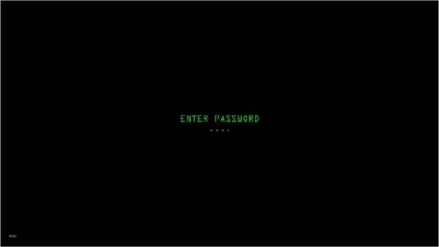 Enter Password Prompt Screen Wallpaper