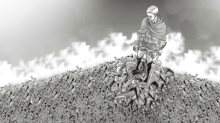 Enter The World Of Attack On Titan! Wallpaper