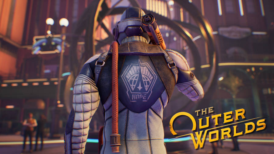 Enthralling Galactic Exploration In Outer Worlds Wallpaper