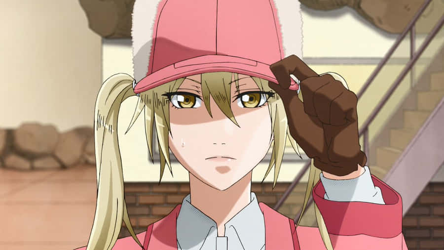 Eosinophil_ Cells_ At_ Work_ Anime_ Character Wallpaper
