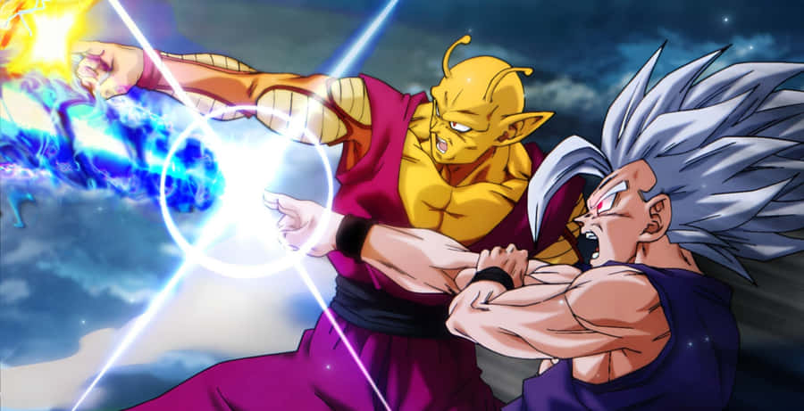 Epic Anime Battle Scene Wallpaper