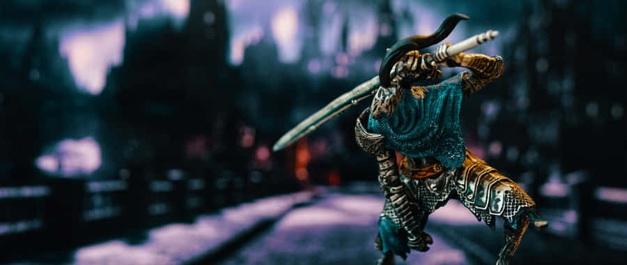 Epic Artorias The Abysswalker In Battle Wallpaper