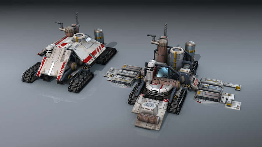 Epic Battle In A Turn-based Strategy Game Wallpaper