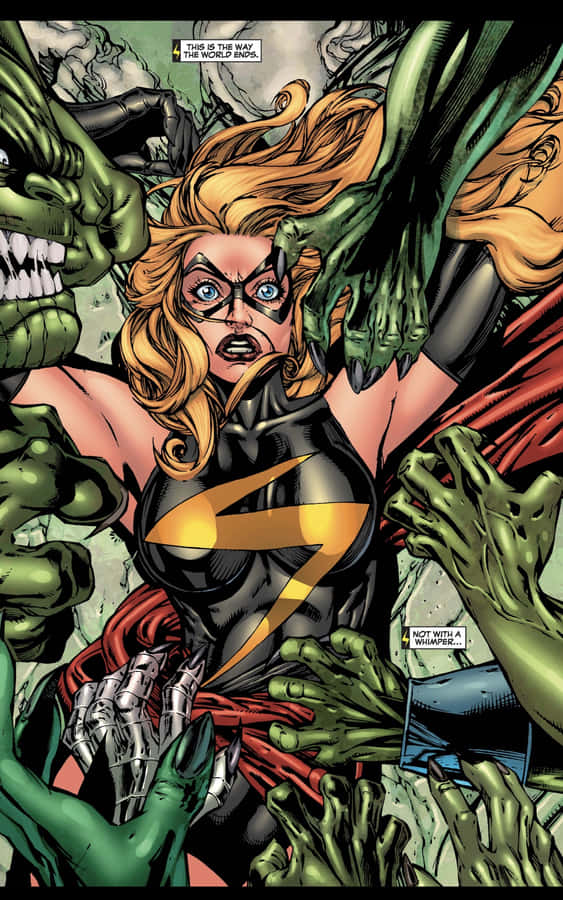 Epic Battle In Secret Invasion Comic Series Wallpaper