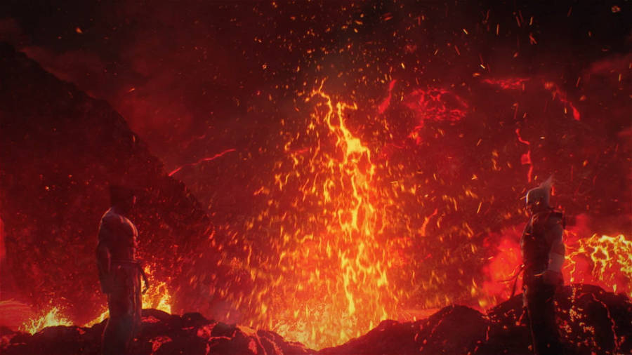 Epic Battle In Tekken Universe Wallpaper