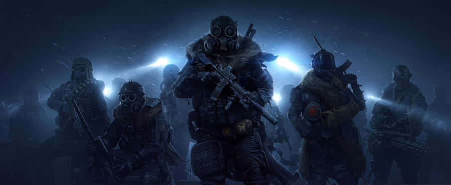 Epic Battle In Wasteland 3 Wallpaper