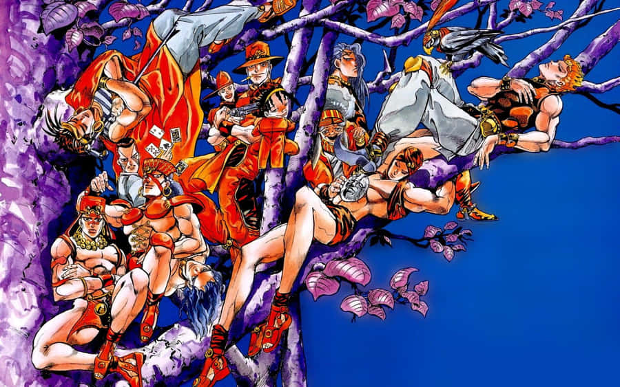 Epic Battle Tendency Anime Scene Wallpaper