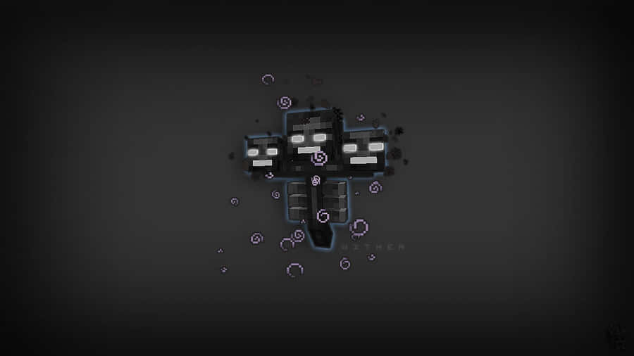 Epic Battle With The Wither In Minecraft Wallpaper