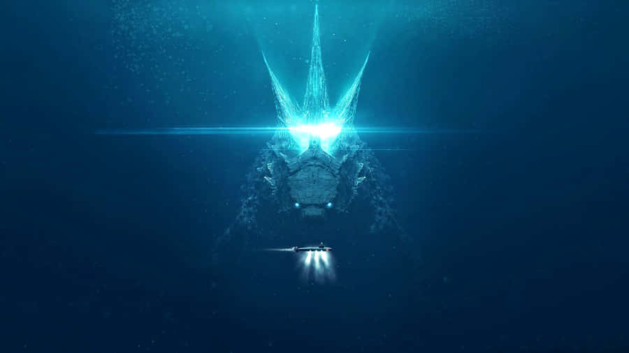 Epic Clash Of Titans In The Monsterverse Wallpaper