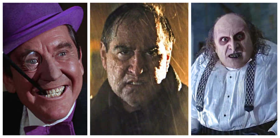 Epic Confrontation On A Rainy Night Wallpaper