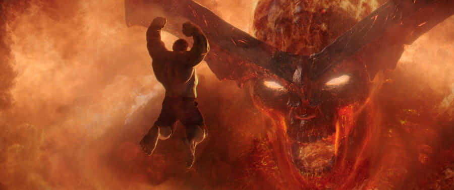 Epic_ Confrontation_with_ Surtur Wallpaper