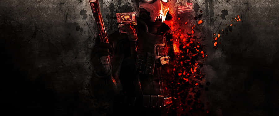 Epic Encounter In Wanted: Weapons Of Fate Gaming Universe Wallpaper