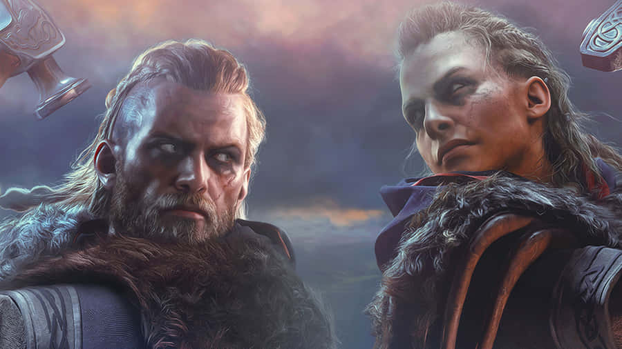 Epic Gathering Of Assassin's Creed Characters Wallpaper