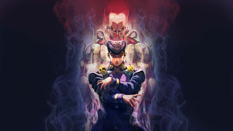 Epic Jojo Stands Battle Scene Wallpaper