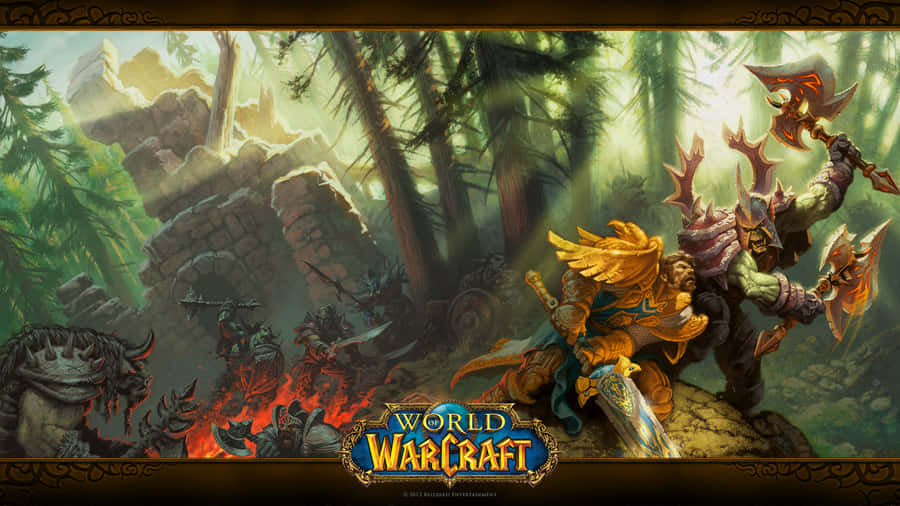 Epic Journey In World Of Warcraft Mists Of Pandaria Wallpaper