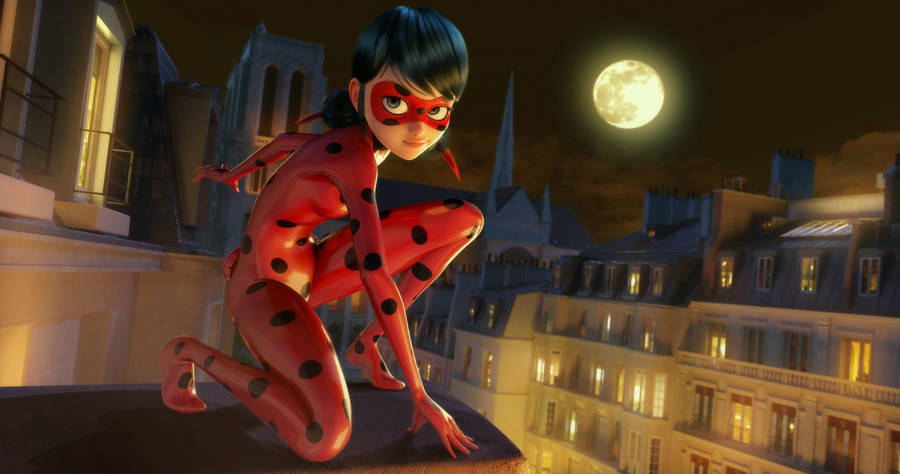Epic Ladybug From Ladybug And Cat Noir Wallpaper