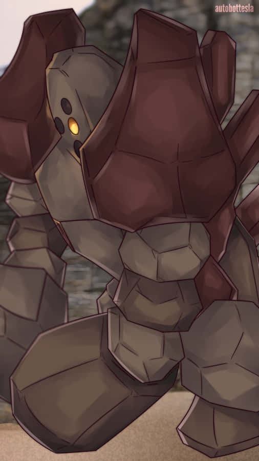Epic Regirock Phone Wallpaper