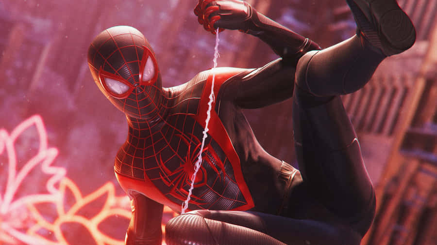 Epic Superhero Battle In Action-packed Video Game Wallpaper