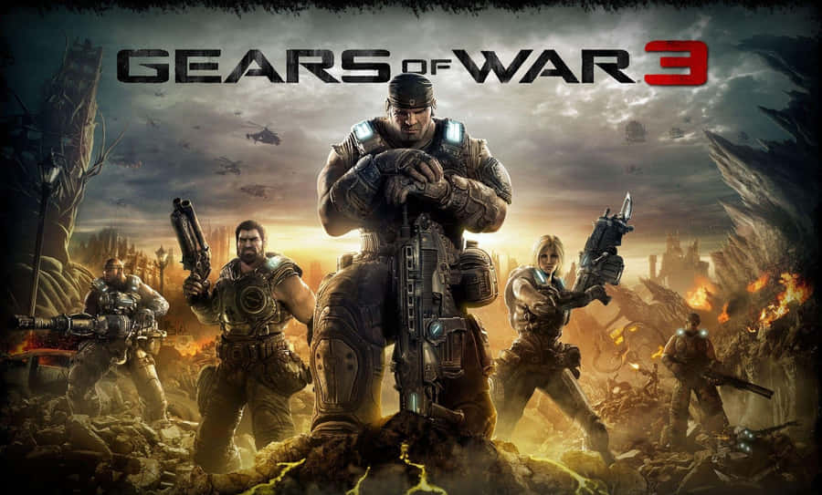 Epic Xbox Game Scene Wallpaper