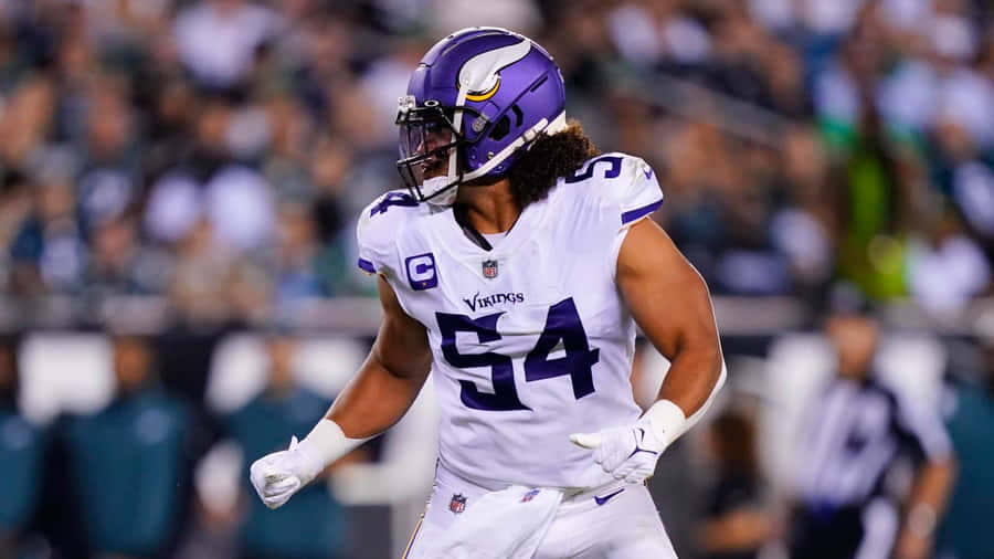 Eric Kendricks, All-pro Linebacker For The Minnesota Vikings Wallpaper