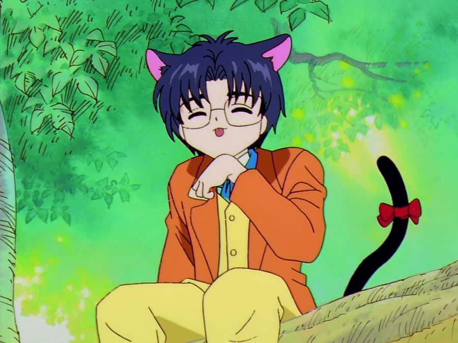 Eriol Cat Earsand Tail Anime Scene Wallpaper