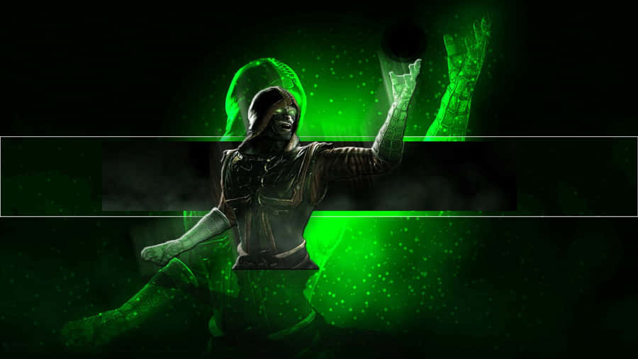 Ermac Unleashes His Mystical Powers In Mortal Kombat Wallpaper