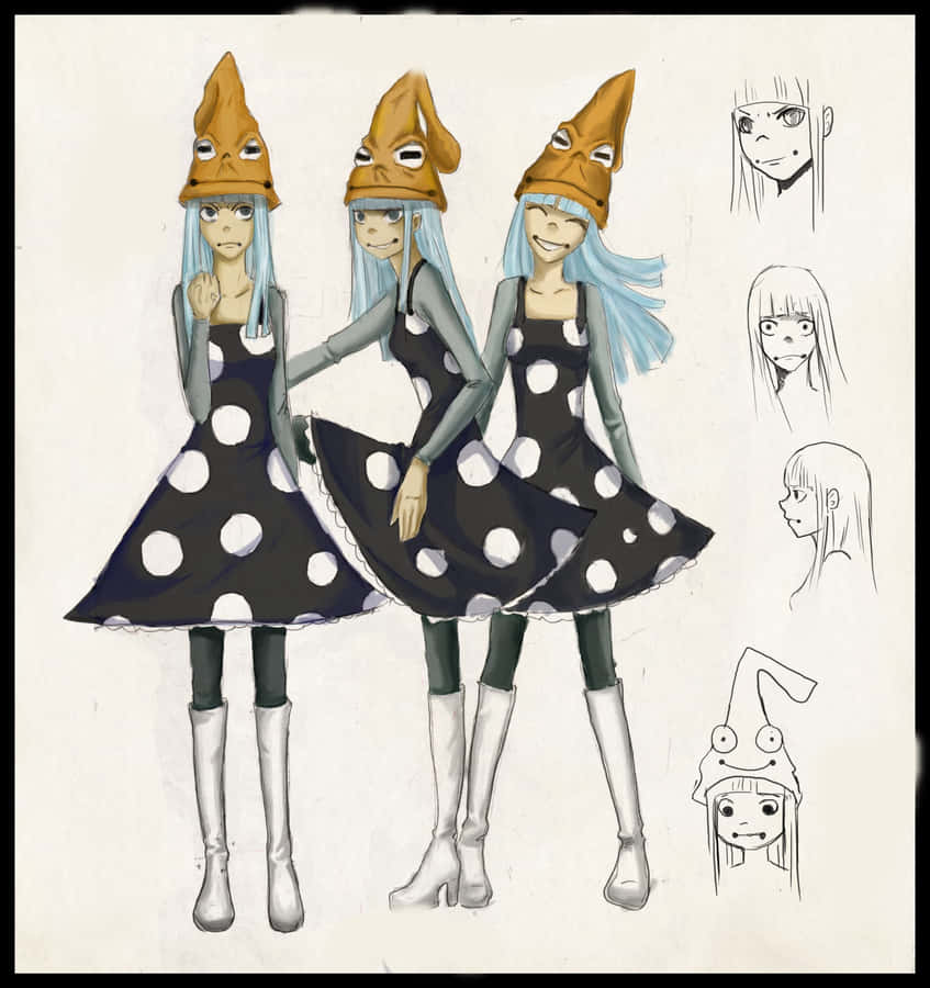 Eruka Frog Casting A Spell In Soul Eater Anime Wallpaper