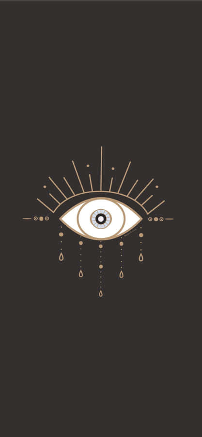 Esoteric Evil Eye Iphone Wallpaper