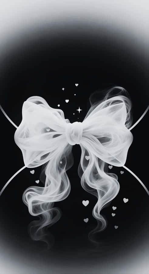Ethereal Smoke Bow Wallpaper