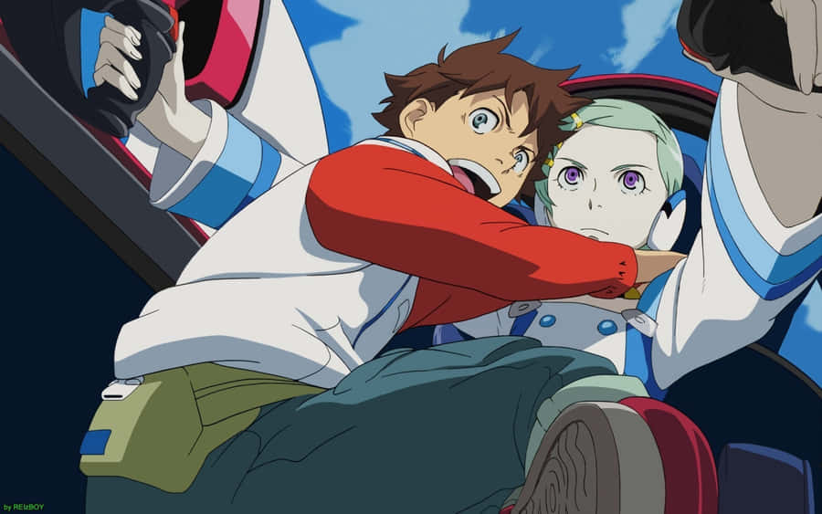 Eureka Seven Adventurein Cockpit Wallpaper