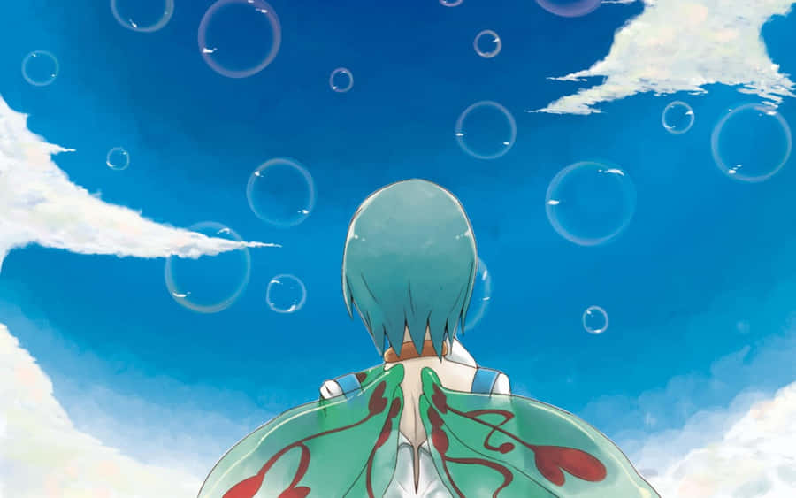 Eureka Seven Bubblesand Blue Skies Wallpaper