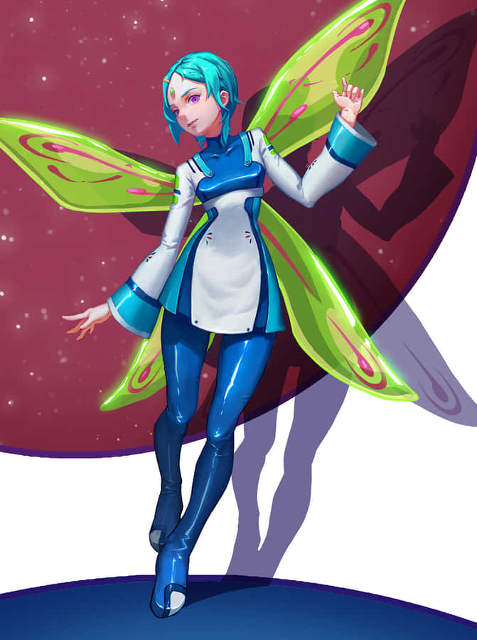 Eurekawith Wings Artwork Wallpaper