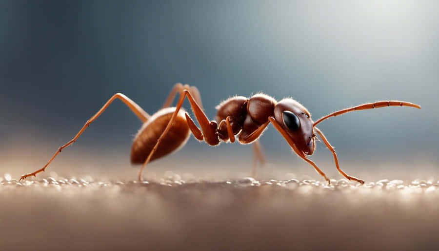 European Fire Ant Close Up Wallpaper