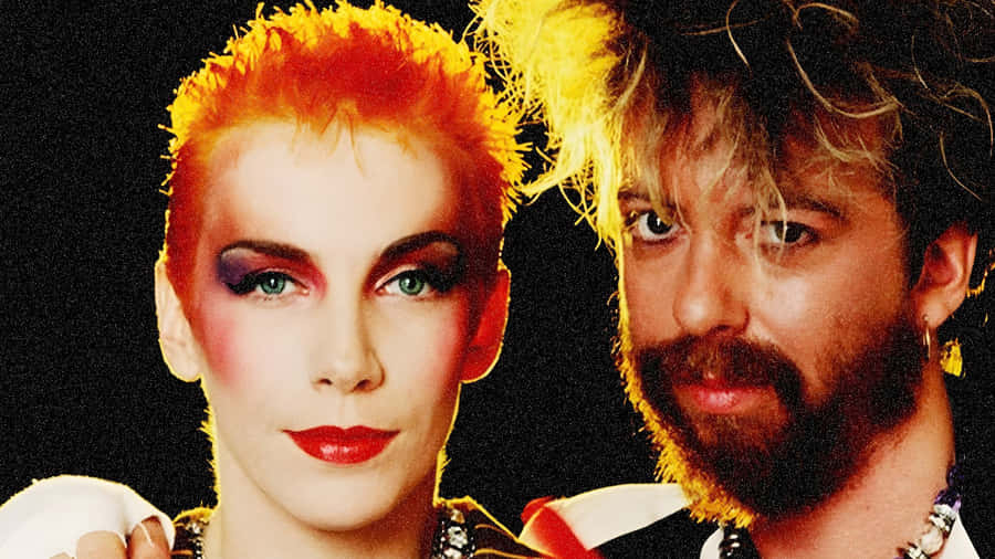 Eurythmics Iconic Duo Wallpaper