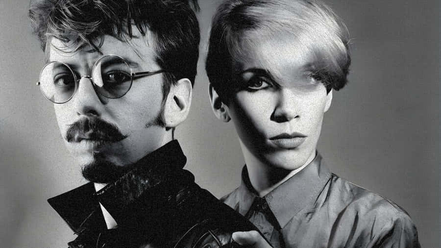 Eurythmics Iconic Duo Wallpaper