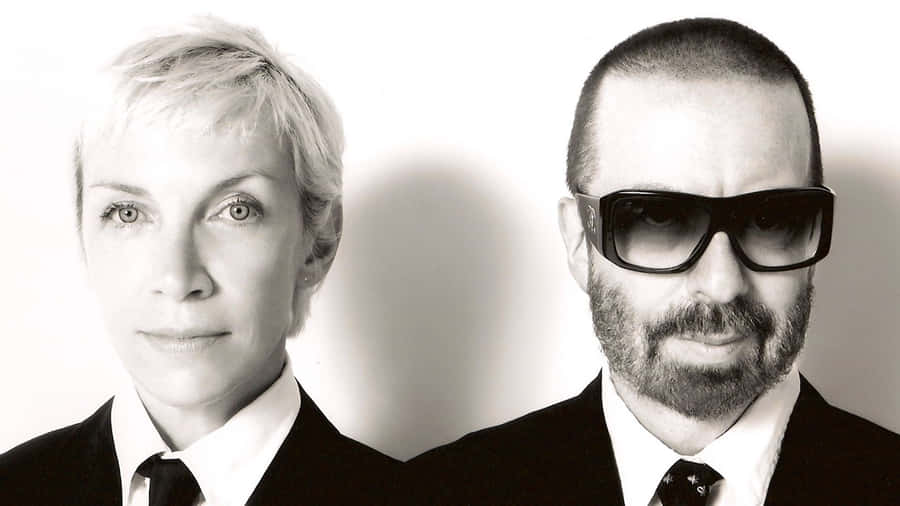 Eurythmics Iconic Duo Wallpaper