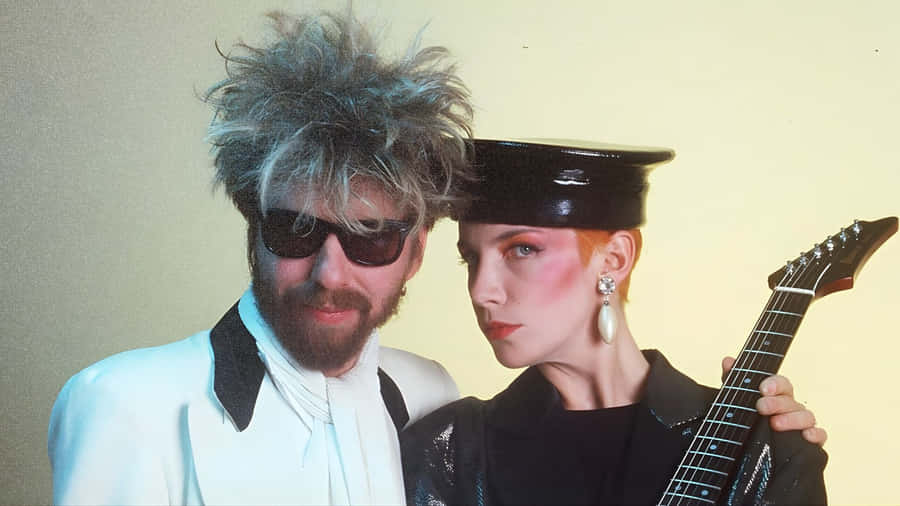 Eurythmics Iconic Duo Wallpaper