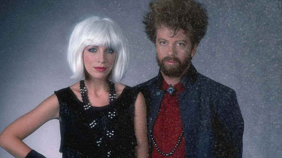 Eurythmics Iconic Duo Wallpaper