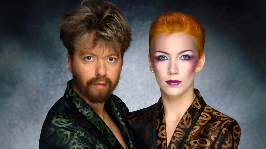 Eurythmics Iconic Duo Wallpaper