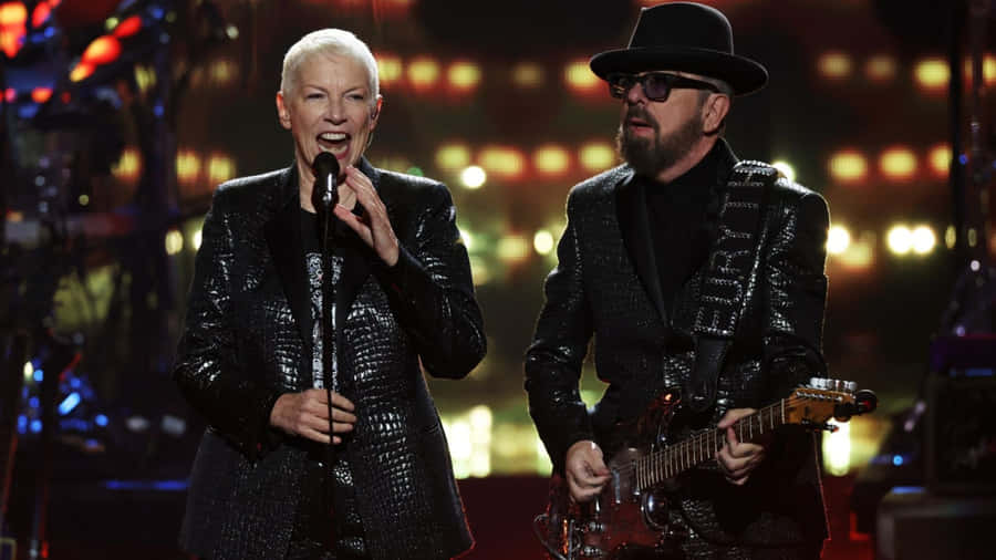 Eurythmics Live Performance Wallpaper