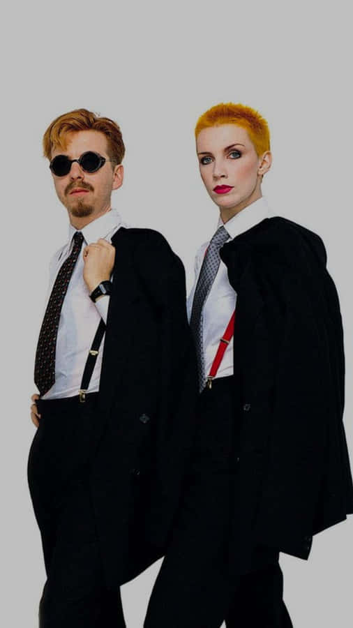Eurythmics Style Iconic Duo Wallpaper
