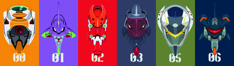 Eva-00 3840 X 1080 Wallpaper Wallpaper