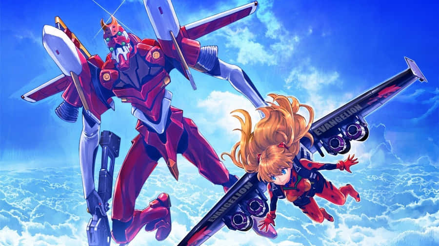 Eva-02 Ready For Battle Wallpaper