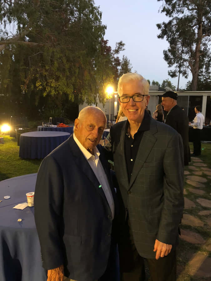 Evening Eventwith Two Gentlemen Wallpaper