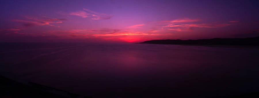 Evening Sunset Clean 4k Wallpaper